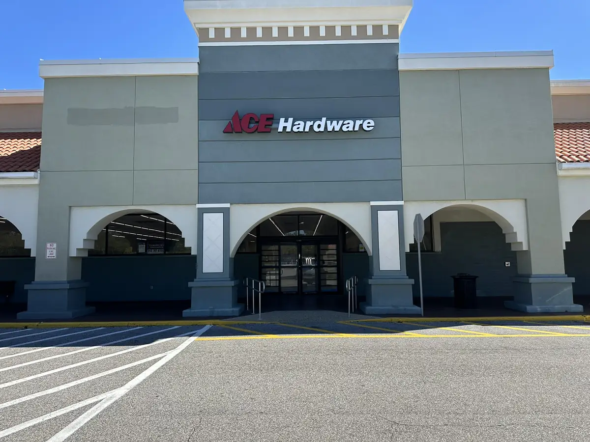 Completed retail storefront remodel