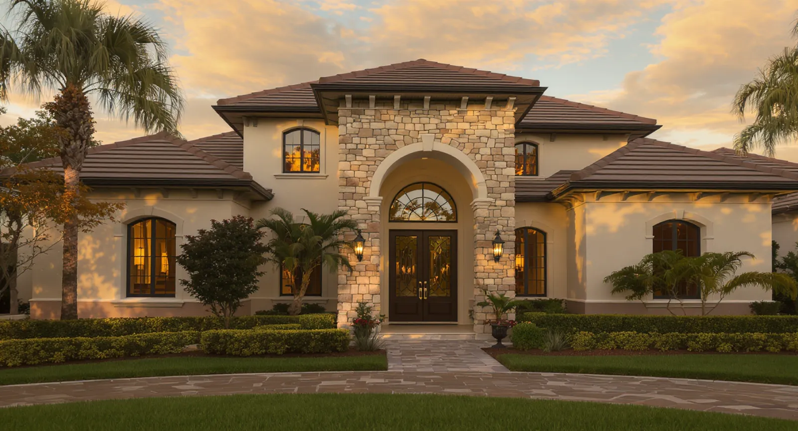 An established Florida custom home reflecting decades of craftsmanship